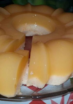 Foto resep Puding busa cantik dan seger rasanya