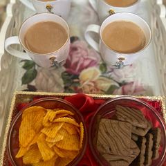 A picture of Masala tea.