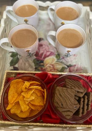 A picture of Masala tea.