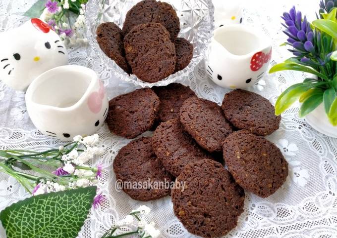 Cookies Teflon (No oven, No Telur, No Mixer,No air) Simple Enak