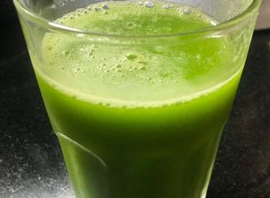 Una foto de Jugo verde 1