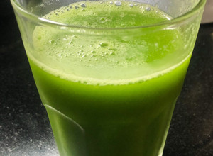 Una foto de Jugo verde 1