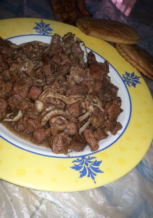 صورة لوصفة قصابية