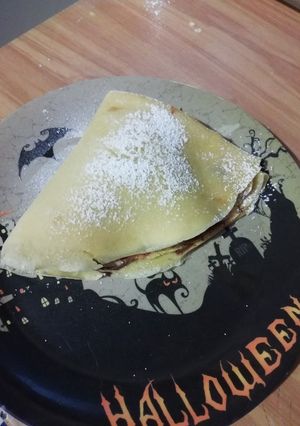 Una foto de Crepas de Nutella con plátano
