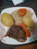 Carne mechada con choclillo