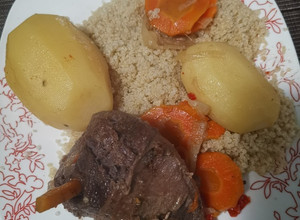 Una foto de Carne mechada con choclillo