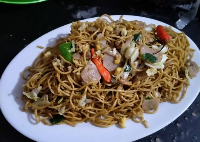 Langkah Mudah Memasak Resep Mie goreng jawa andalanku