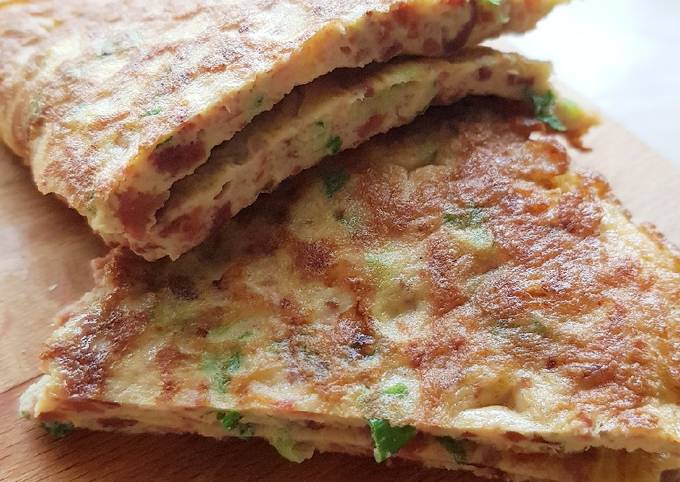 Resep: 192. Telur Dadar Kornet Enak