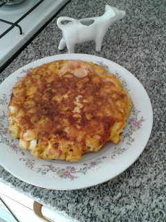 Una foto de Tortilla rellena