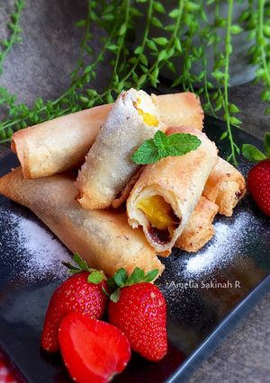 Foto resep Pisang Coklat Keju Roti Tawar