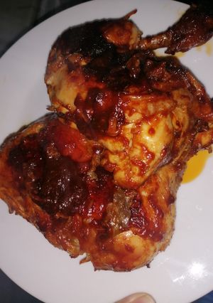 Una foto de Pollo agridulce