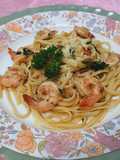 Shrimp Scampi Linguini
