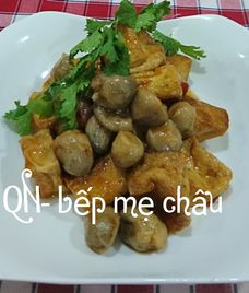 nấm rơm kho