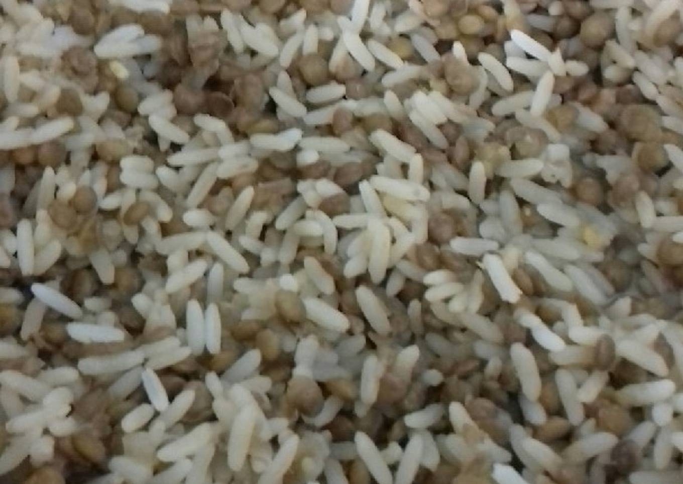 Arroz con lentejas