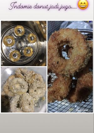 Foto resep Donut mie instan