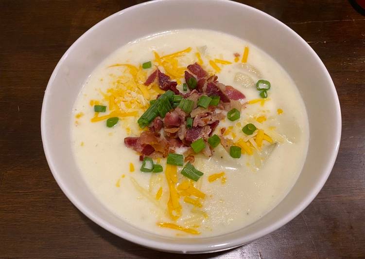 Recipe of Perfect Loaded Baked Potato soup