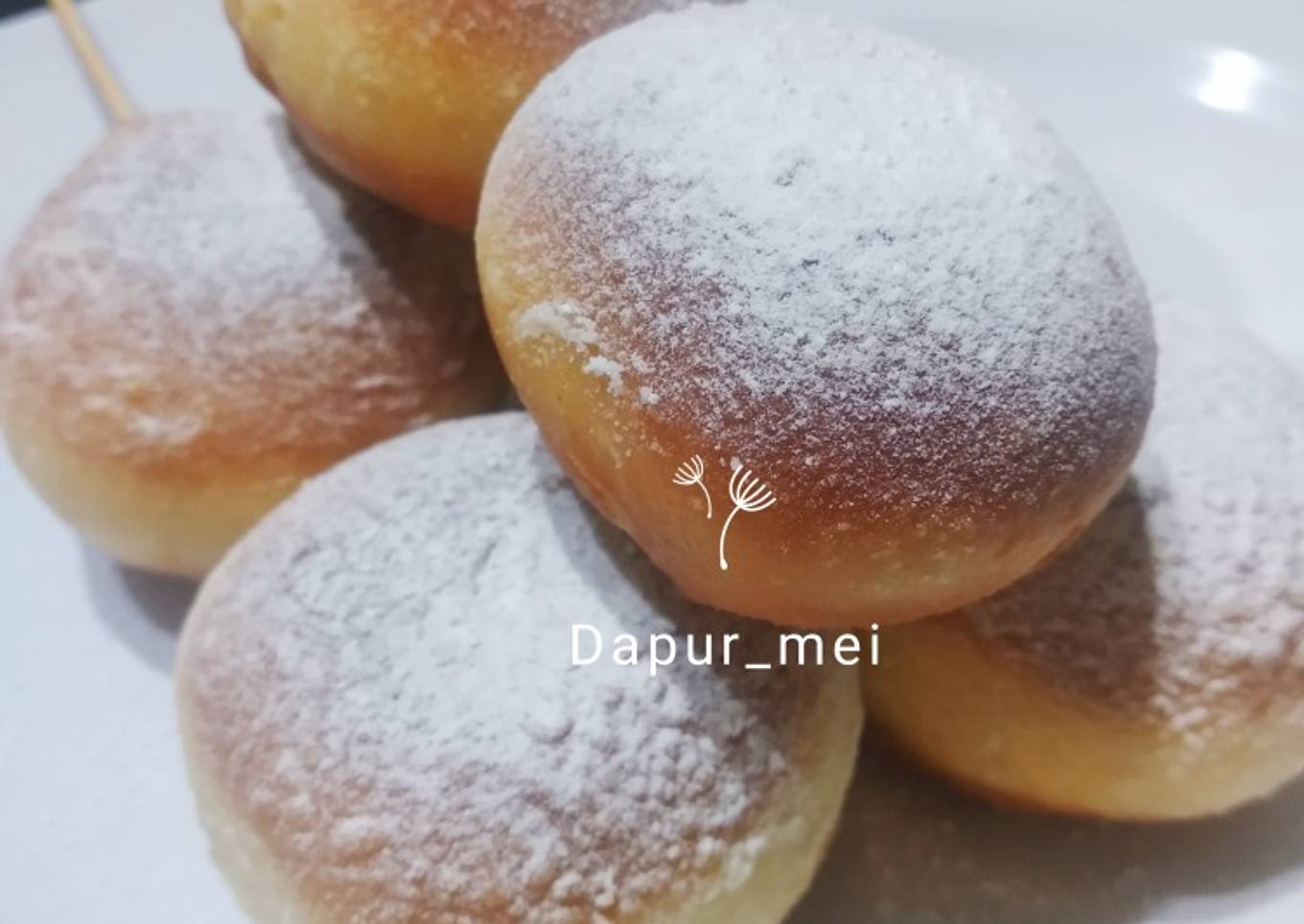 Donat sate (Basic soft killer bread dough)