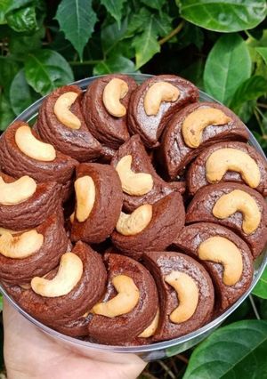 Foto resep Choco Cashew Cookies