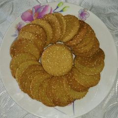 A picture of Home made biscuits.