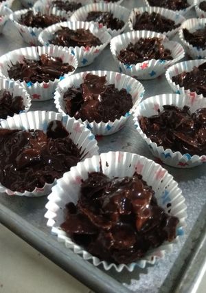 Foto resep Cornflakes coklat kacang mete