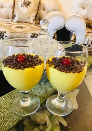 A picture of Choco Chip Custard.