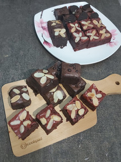 Foto resep Fudgy Brownies Sekat 3 telur