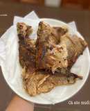 Cá sóc muối tỏi chiên giòn