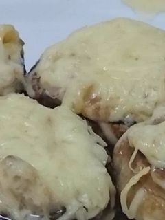 Una foto de Champiñones rellenos