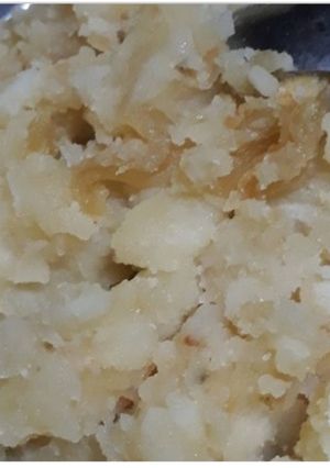 A picture of Aloo ka halwa (vrat ki recipe).