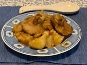 Una foto de seta shiitake