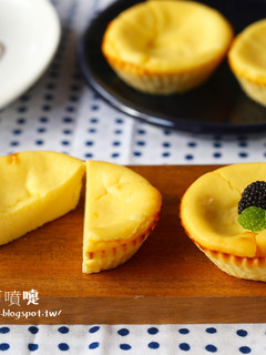 簡單五材料步驟的乳酪蛋糕 的食譜成品照片