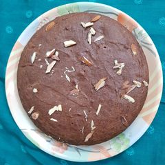 A picture of Finger millet Cake/Ragi cake.