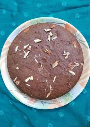 A picture of Finger millet Cake/Ragi cake.