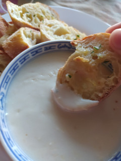 Foto resep Baguette Garlic Cheese Bread tanpa oven. SIMPEL!