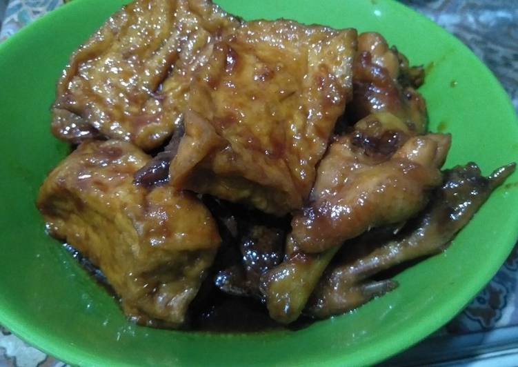 Bacem Ayam Tahu