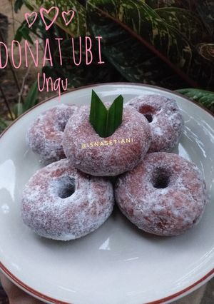 Foto resep Donat ubi ungu