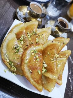 صورة لوصفة قطايف 🌙🥞 بقشطة بلدية
