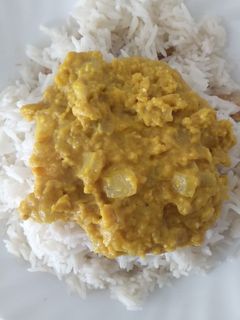 Una foto de Salsa curry ligera