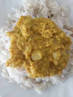 Una foto de Salsa curry ligera