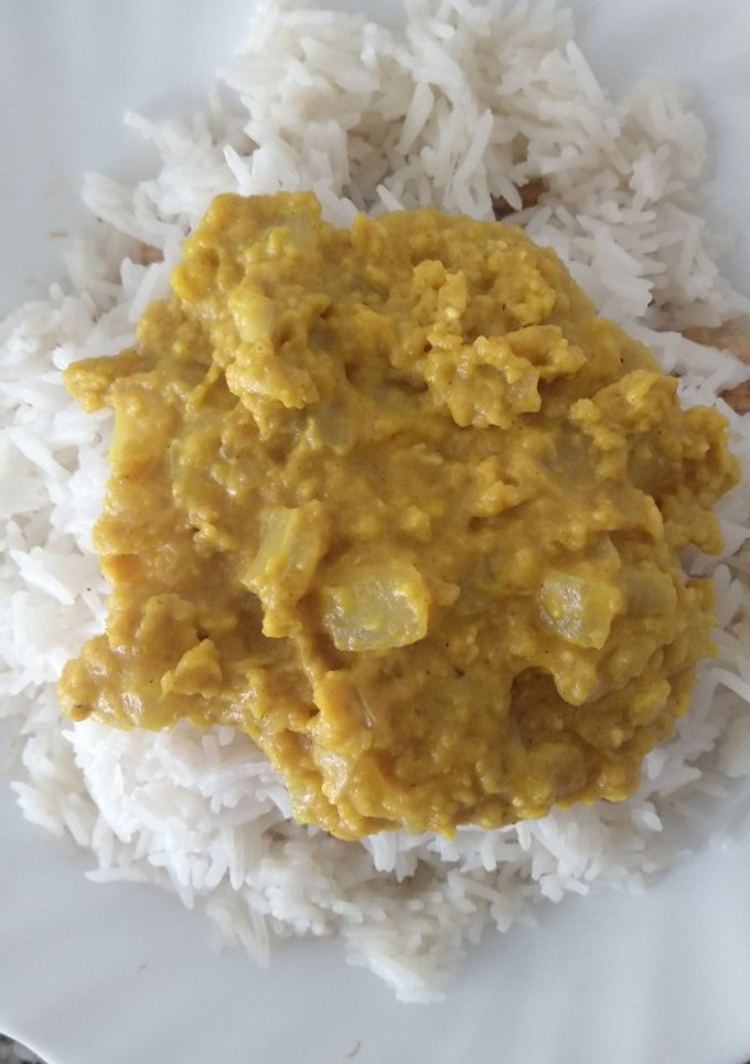Una foto de Salsa curry ligera