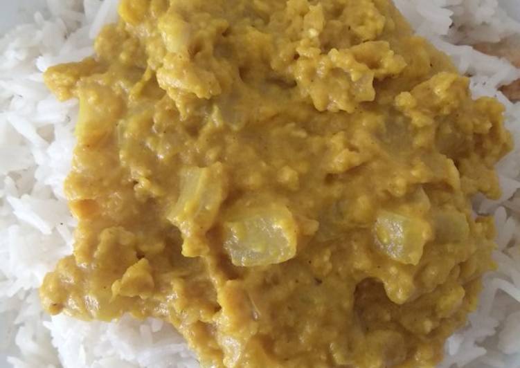 Salsa curry ligera