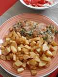 Budín de acelga con pollo sin pan