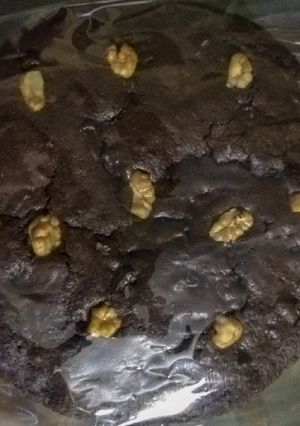 ওয়ালনাট চকোলেট ময়েস্ট লাভা কেক (walnut chocolate moist lava cake recipe in Bengali) রেসিপির প্রধান ছবি
