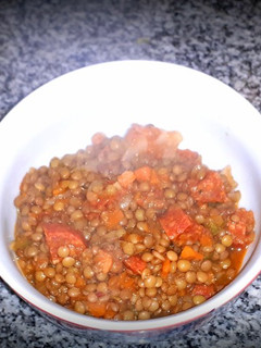 Una foto de Guiso de lentejas Express 🥣