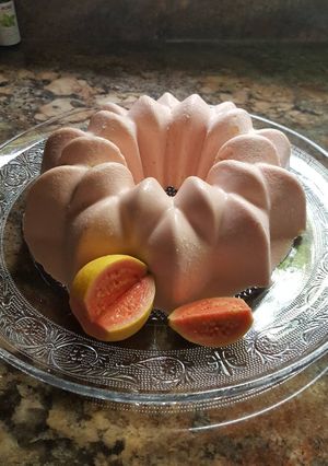 Una foto de Gelatina de guayabas