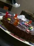 Wheat Flour Eggless Chocolate Cake