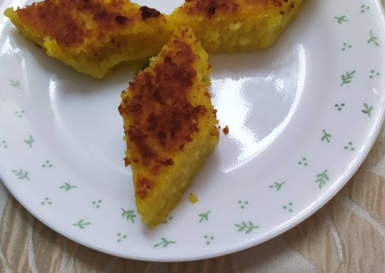 Resepi Bingka ubi kayu yang Mudah