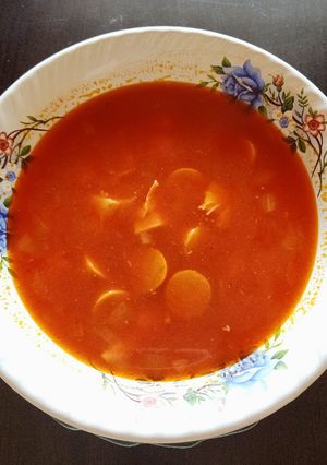 Foto resep Sup Merah (Sup Tomat)