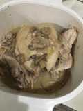 Pollo al Champiñón en Olla Lenta