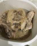 Pollo al Champiñón en Olla Lenta